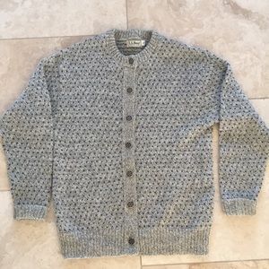 L.L. Bean ragg wool sweater